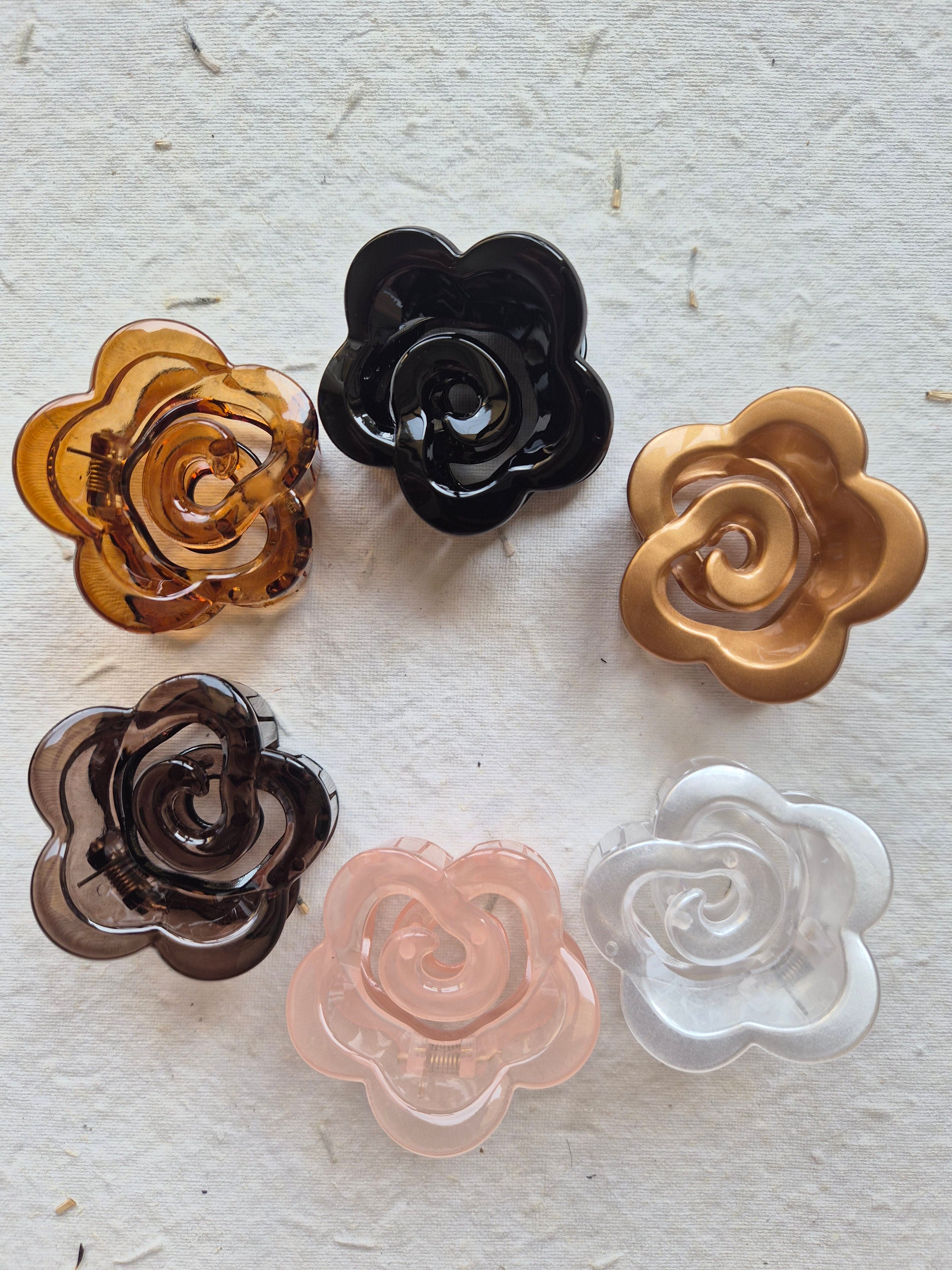 ROSE HAIRCLIP