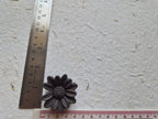 Small Sunflower clips Set of 2- matte